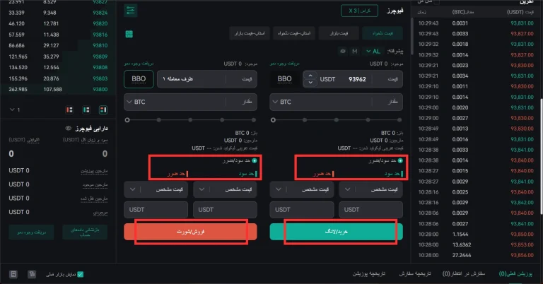 حساب دمو در کوینکس